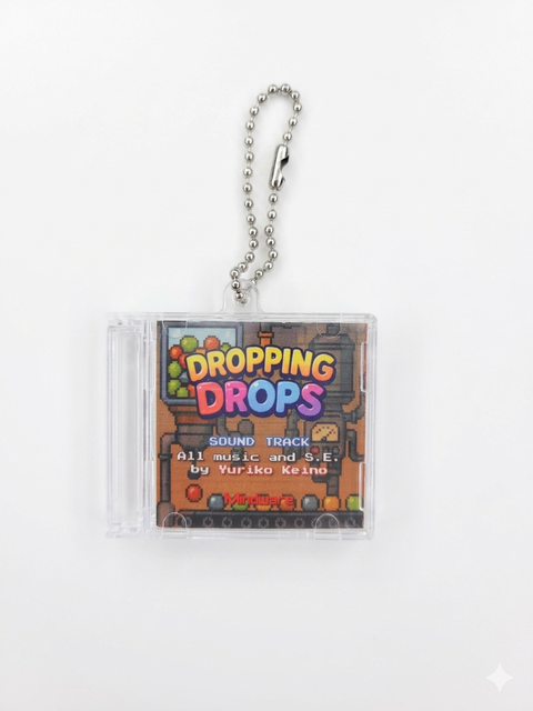 YURIKO KEINO / 慶野由利子 / Dropping Drops　ミニCDキーホルダー