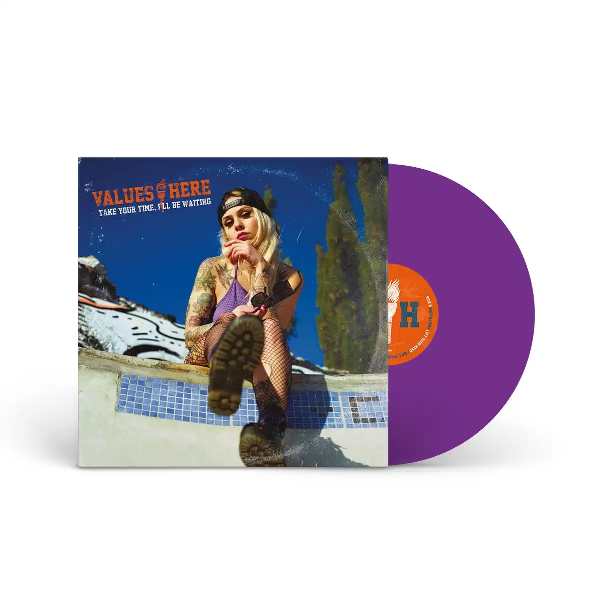 VALUES HERE / TAKE YOUR TIME, I'LL BE WAITING (LP/COLOR VINYL)