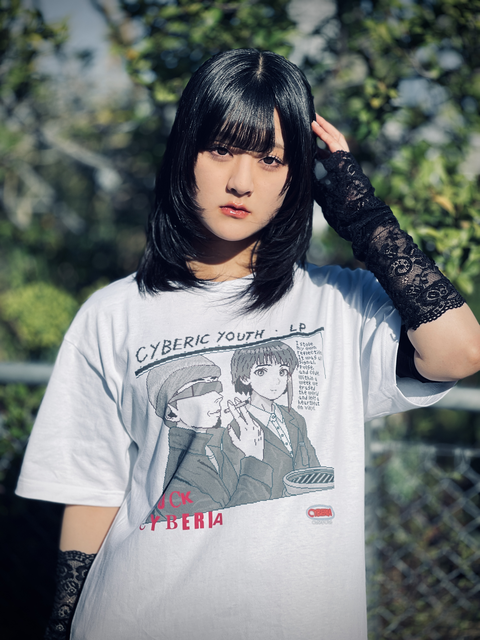WASEI "JJ" CHIKADA / XL / Rock Cyberia - Echoes in the Wired T-shirt