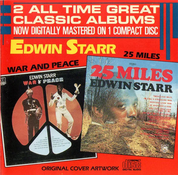 EDWIN STARR / エドウィン・スター / 25 MILES/WAR AND PEACE