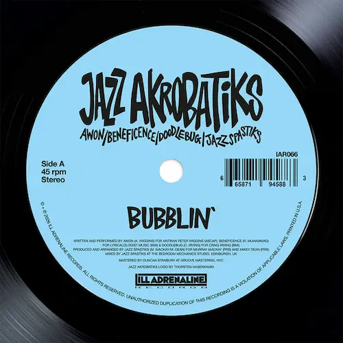JAZZ AKROBATIKS / BUBBLIN' (7")