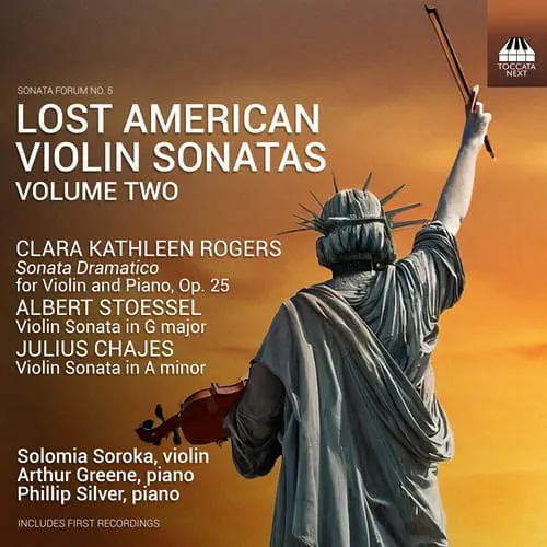 SOLOMIA SOROKA / ソロミア・ソロカ / LOST AMERICAN VIOLIN SONATAS VOL.2