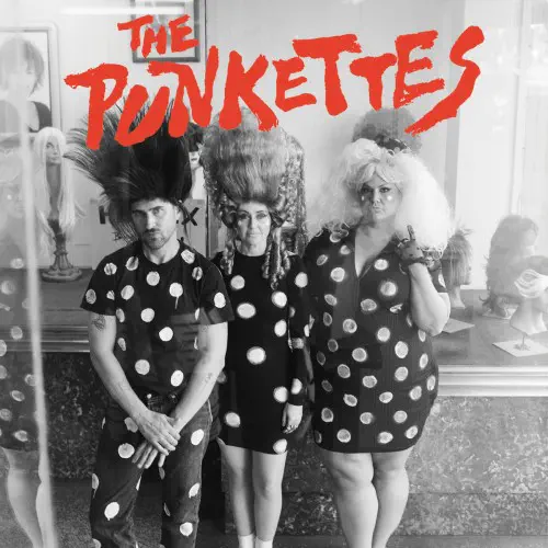 HUNX AND HIS PUNX / THE PUNKETTES (7", ECO MIX CHERRY RED VINYL)
