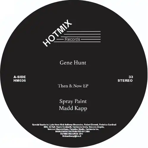 GENE HUNT / ジーン・ハント / THEM & NOW EP