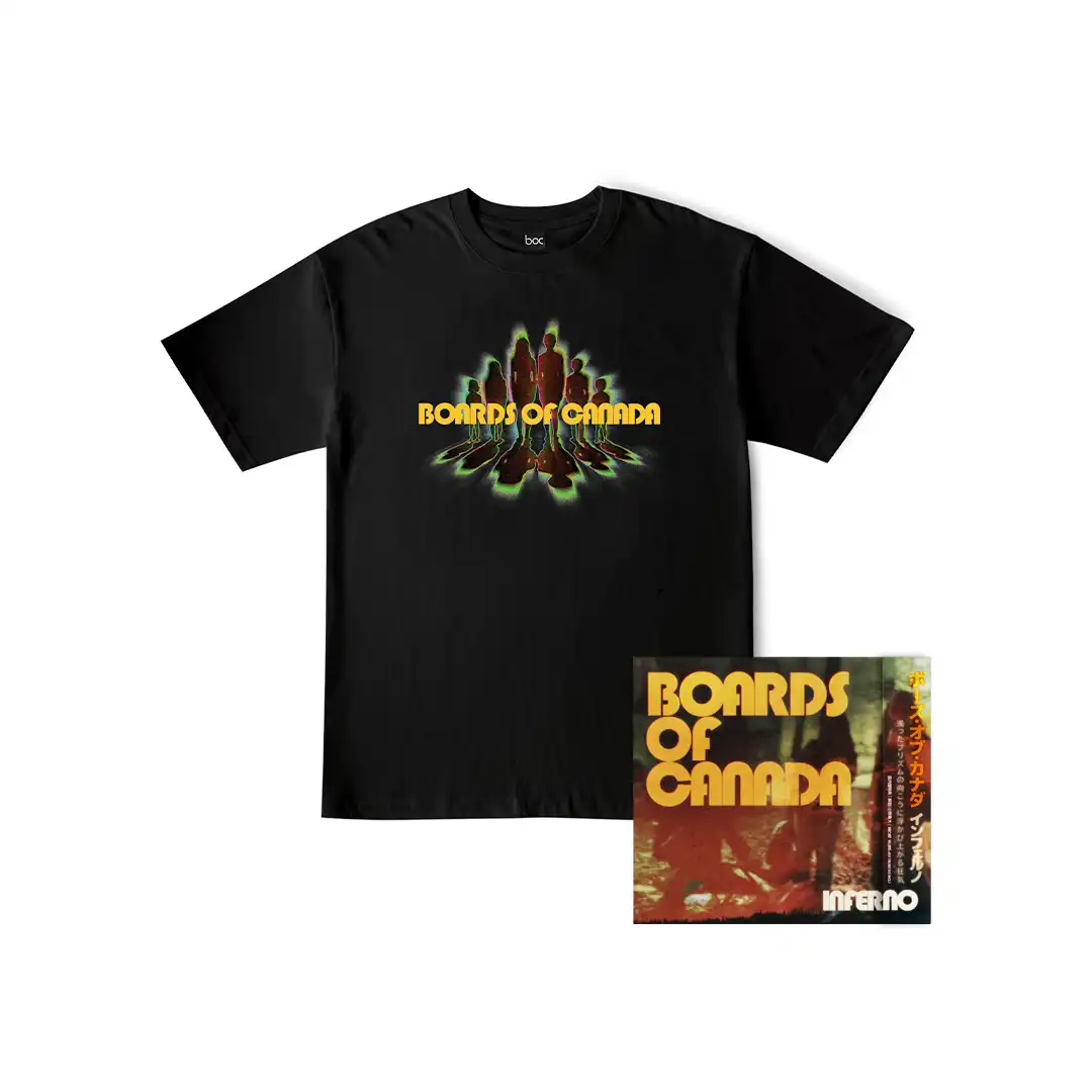 BOARDS OF CANADA / ボーズ・オブ・カナダ / インフェルノ（国内盤CD+[MサイズT-SHIRT]） / INFERNO