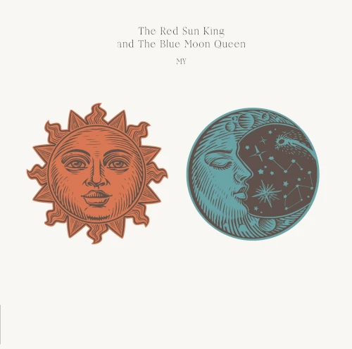 MY (マサ・オグラ Masa Ogura & 成田祐一 Yuichi Narita) / The Red Sun King and The Blue Moon Queen（赤い太陽の王と青い月の女王）