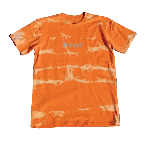 TRESOR / TRESOR CLASSIC SHIRT L:SIZE (REFLECTOR ON BLEACH ORANGE)