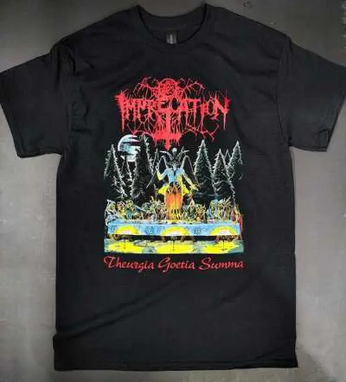 IMPRECATION / "THEURGIA GOETIA SUMMA" T-SHIRT<SIZE:XL>