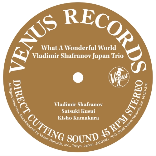 VLADIMIR SHAFRANOV / ウラジミール・シャフラノフ / この素晴らしき世界(2LP/45RPM)