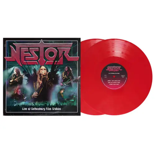 NESTOR / ネスター / LIVE AT GOTHENBURG FILM STUDIOS - SOLID RED 2-LP