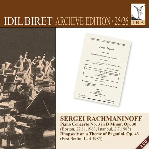 IDIL BIRET / イディル・ビレット / RACHMANINOV:PIANO CONCERTO NO.3/RHAPSODY ON A THEME OF PAGANINI
