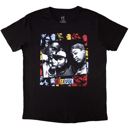 DE LA SOUL / COLLAGE BLACK (XL)