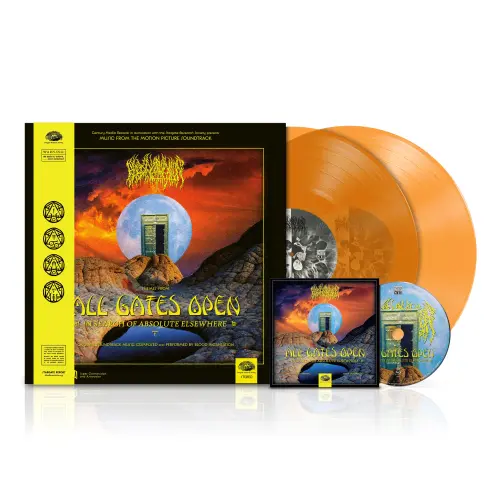 BLOOD INCANTATION / ブラッド・インカンテイション / ALL GATES OPEN (ORIGINAL MOTION PICTURE SOUNDTRACK) (TRANSP. ORANGE 2LP+BLU-RAY LP-BOOKLET & POSTER)