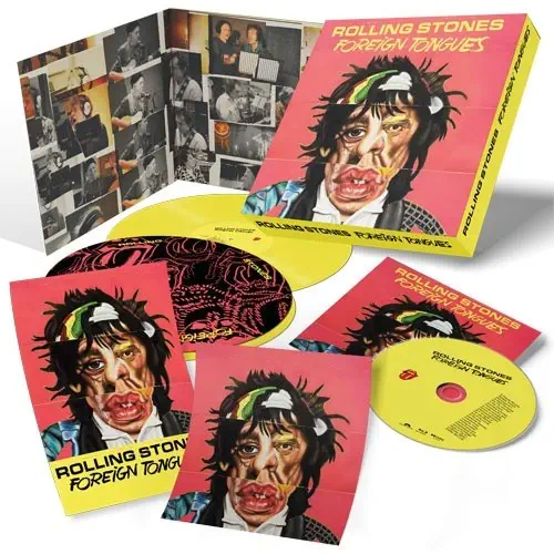 ROLLING STONES / ローリング・ストーンズ / フォーリン･タングス（生産限定盤 YELLOW COLOR 2LP+Blu-ray+SLIPMAT BOX） / FOREIGN TONGUES