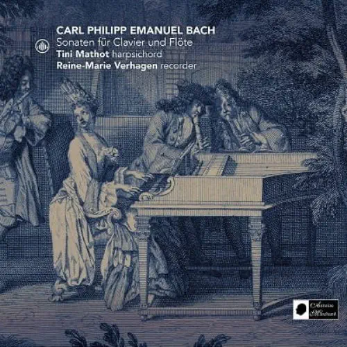 TINI MATHOT / ティニ・マトー / C.P.E.バッハ：鍵盤楽器とフルートのためのソナタ集 / CARL PHILIPP EMANUEL BACH: SONATEN FUR CLAVIER UND FLOTE