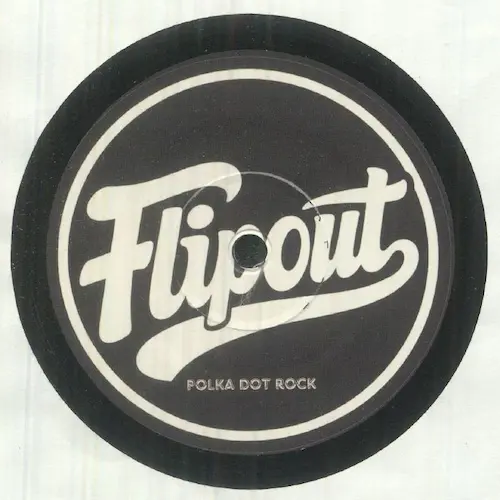 FLIPOUT / POLKA DOT ROCK / DOECHA (7") (BLACK VINYL)