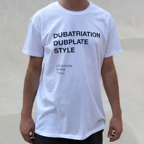 DUBATRIATION / DUBATRIATION DUBPLATE STYLE T-SHIRT (XL)