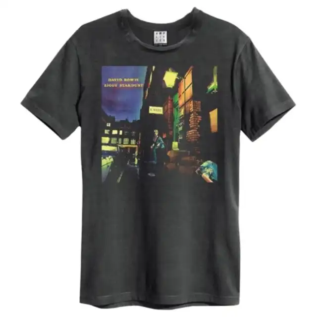 DAVID BOWIE / デヴィッド・ボウイ / ZIGGY STARDUST T-SHIRT (CHARCOAL/L)