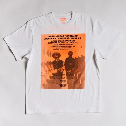 DADDY G x DON LETTS / DISCIPLES OF BASS TOUR TEE VERSION.2 (WHITE) M SIZE