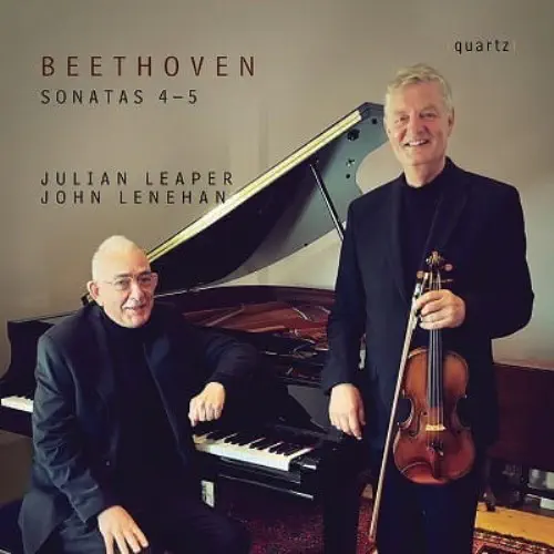 JULIAN LEAPER / ジュリアン・リーパー / BEETHOVEN:VIOLIN SONATA NO.4&5