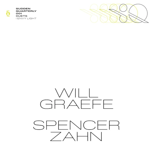 SPENCER ZAHN & WILL GRAEFE / I ENVY LIGHT [LP - BLACK]