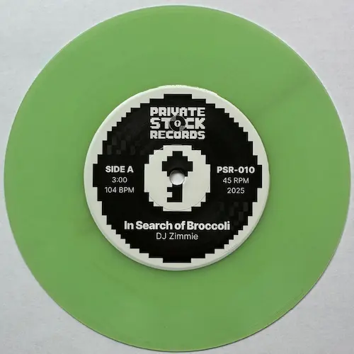 DJ ZIMMIE / IN SEARCH OF BROCCOLI (7")