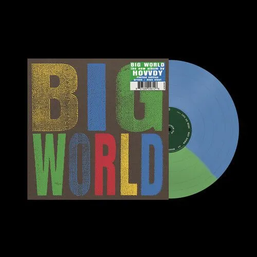 HOVVDY / ハウディ / BIG WORLD (TRANSPARENT GREEN + BLUE SPLIT VINYL)
