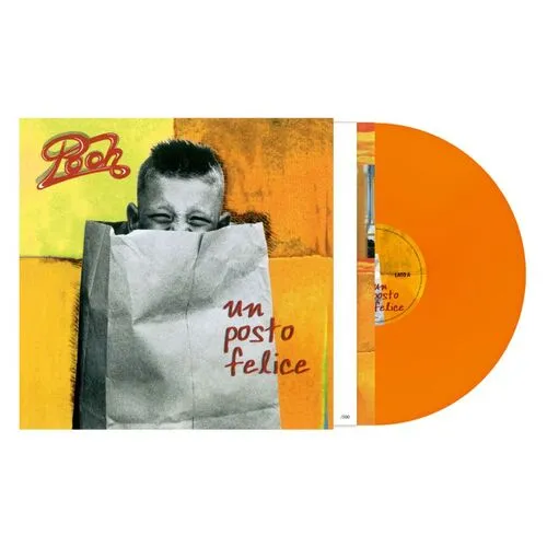 I POOH / イ・プー / UN POSTO FELICE: 500 COPIES LIMITED ORANGE COLOR 180g VINYL