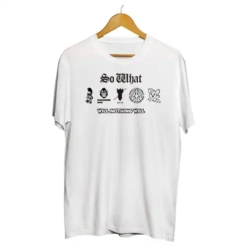 SO WHAT (JPN/PUNK) / 5XL/WHITE/WILL NOHING WILL T-SHIRT