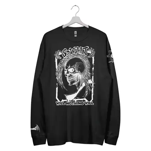 SO WHAT (JPN/PUNK) / M/BLACK/1992 LONG SLEEVE T-SHIRT