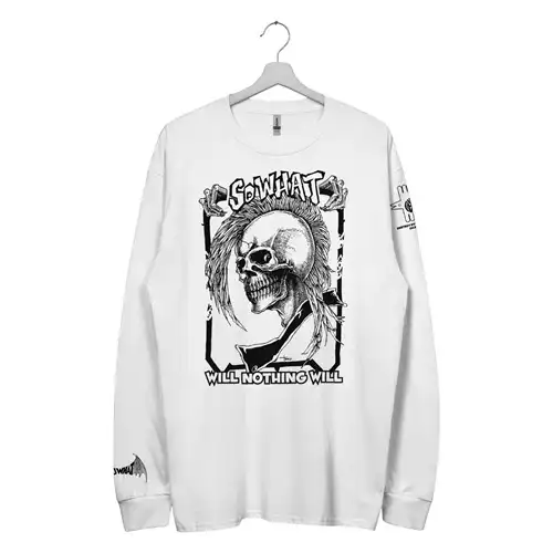 SO WHAT (JPN/PUNK) / L/WHITE/1992 LONG SLEEVE T-SHIRT