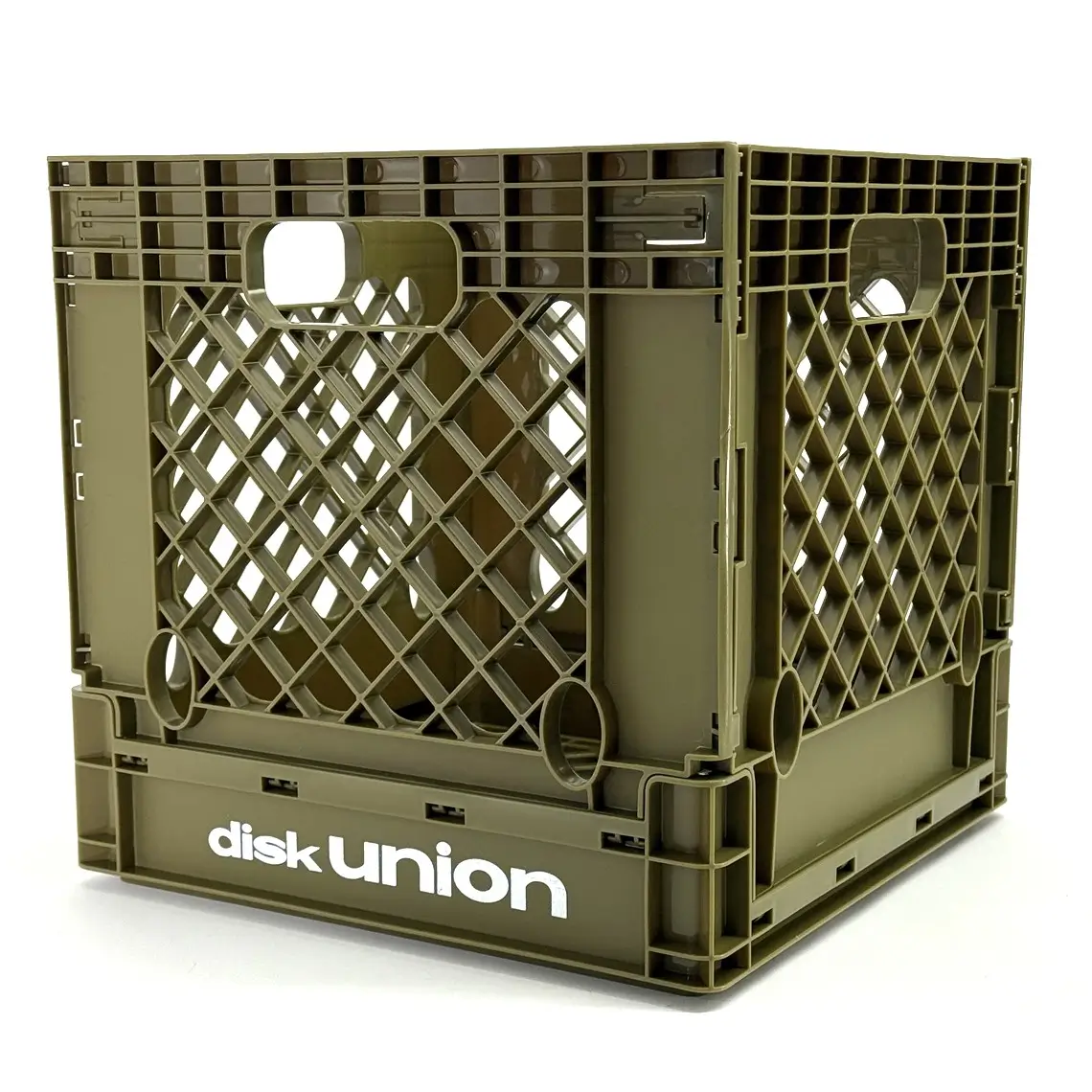 CRATE  / レコードクレート Record Crate オリーブグリーン