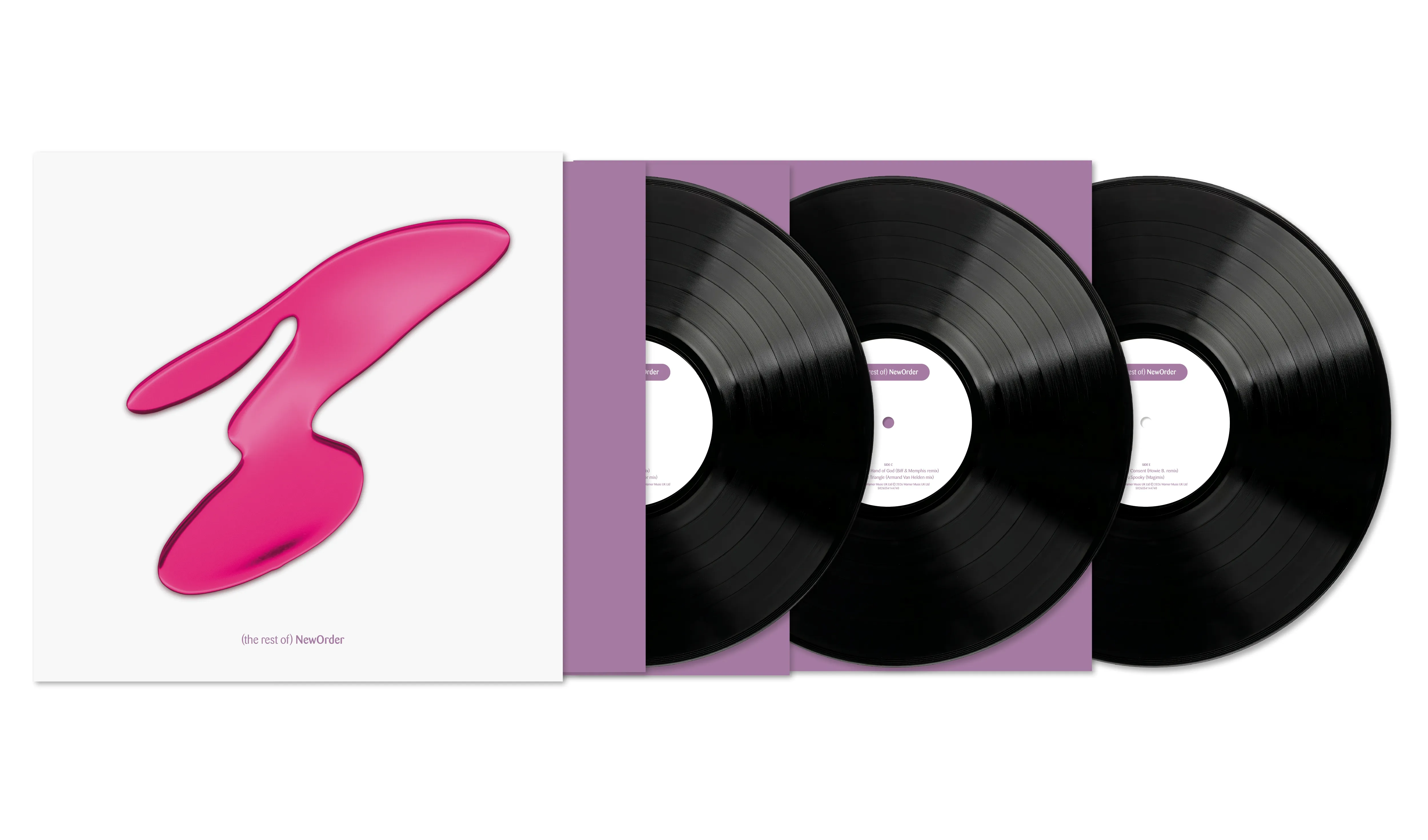 THE REST OF NEW ORDER (2025 REMASTER) (3LP VINYL) / NEW ORDER