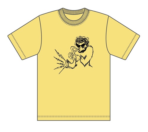 ZAZEN BOYS / ザゼン・ボーイズ / イエローL / レコード買うならdiskunion Tシャツ