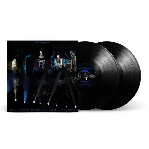 NEIL YOUNG & THE CHROME HEARTS / ニール・ヤング＆クロム・ハーツ / AS TIME EXPLODES - LIVE ALBUM (2LP BLACK VINYL)