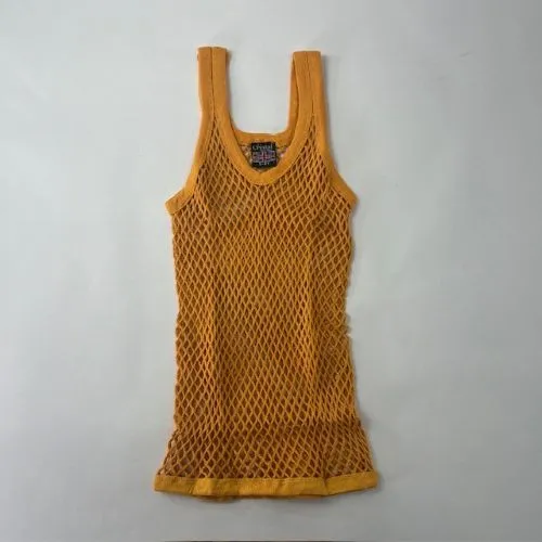 CRYSTAL(網シャツ) / アミシャツ KIDS GOLD SIZE  AGE 10-11