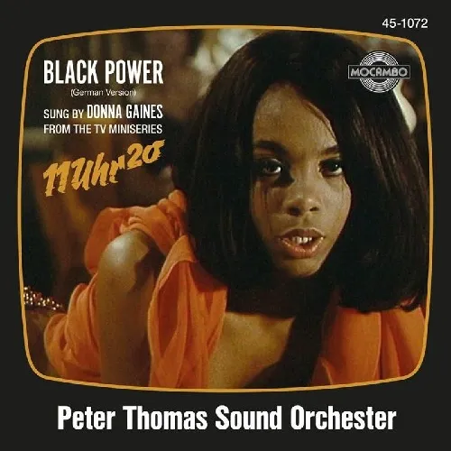 PETER THOMAS SOUND ORCHESTER / BLACK POWER (GERMAN VERSION) (7")