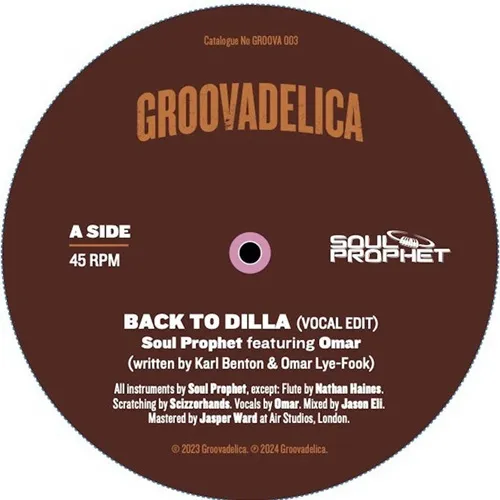 SOUL PROPHET FEAT.OMAR / BACK TO DILLA