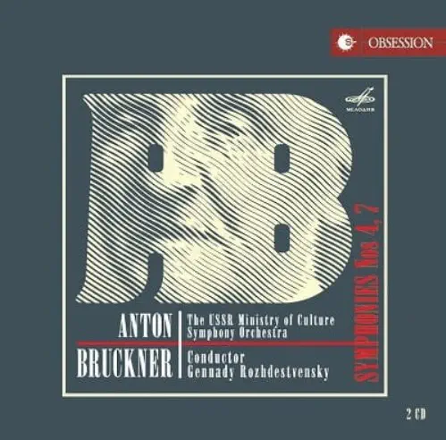 GENNADY ROZHDESTVENSKY / ゲンナジー・ロジェストヴェンスキー / BRUCKNER:SYMPHONY NO.4&7