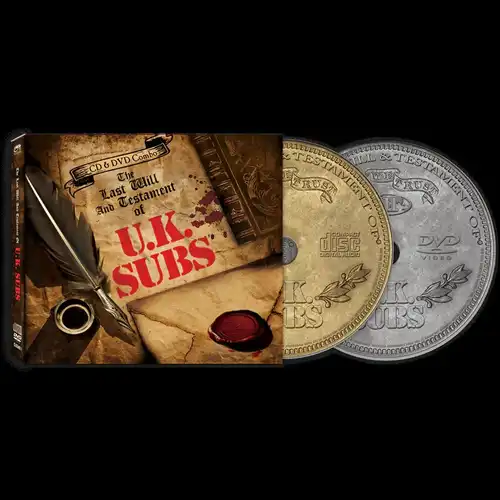 U.K. SUBS / ユーケー・サブス / THE LAST WILL AND TESTAMENT OF UK SUBS / ザ･ラスト･ウィル･アンド･テスタメント･オブ･UKサブス（CD+DVD）