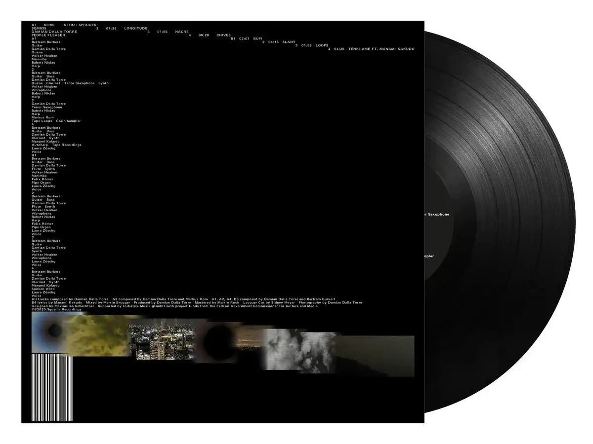 DAMIAN DALLA TORRE / PEOPLE PLEASER (180G, BLACK VINYL)