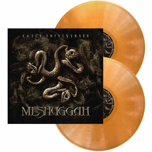 MESHUGGAH / メシュガー / CATCH THIRTYTHREE: 20TH ANNIVERSARY EDITION (2LP GOLD, WHITE MARBLE)