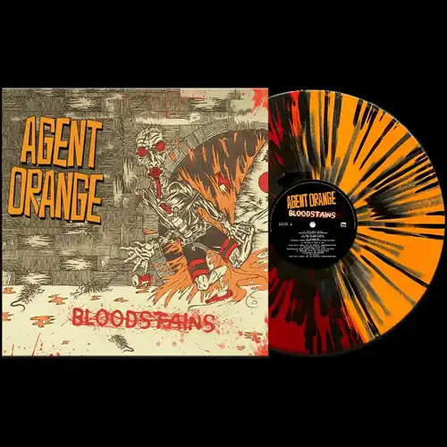AGENT ORANGE / エージェントオレンジ / ブラッドステインズ（レッド･オレンジ･スプラッター･ヴァイナル）
