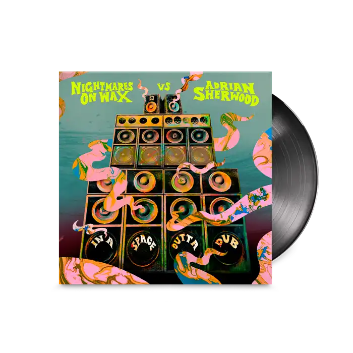 NIGHTMARES ON WAX X ADRIAN SHERWOOD / ナイトメアズ・オン・ワックス X エイドリアン・シャーウッド / IN A SPACE OUTTA DUB (BLACK VINYL LP)