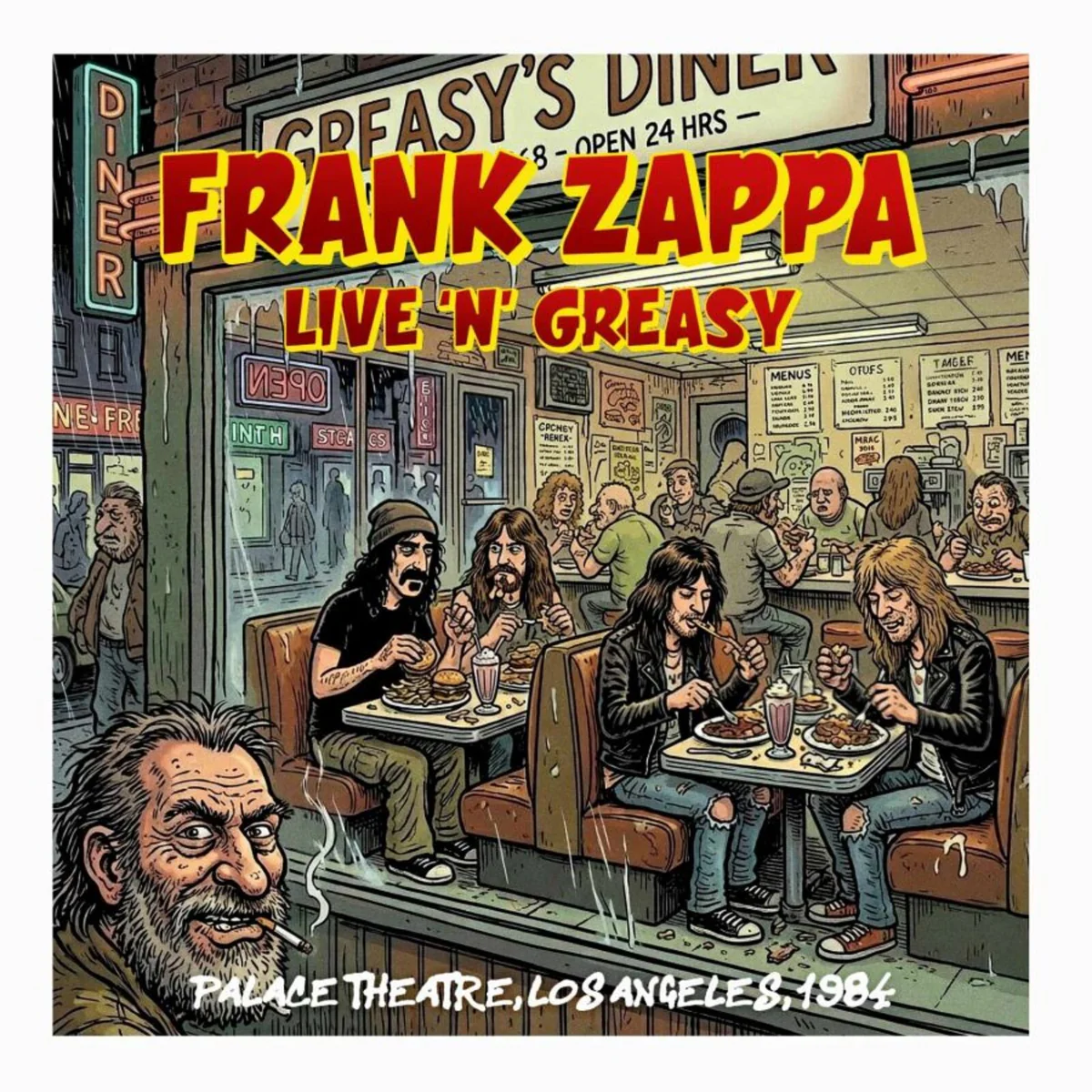 FRANK ZAPPA (& THE MOTHERS OF INVENTION) / フランク・ザッパ / LIVE N' GREASY 1984; PALACE THEATRE, LOS ANGELES, 1984 (2CD)