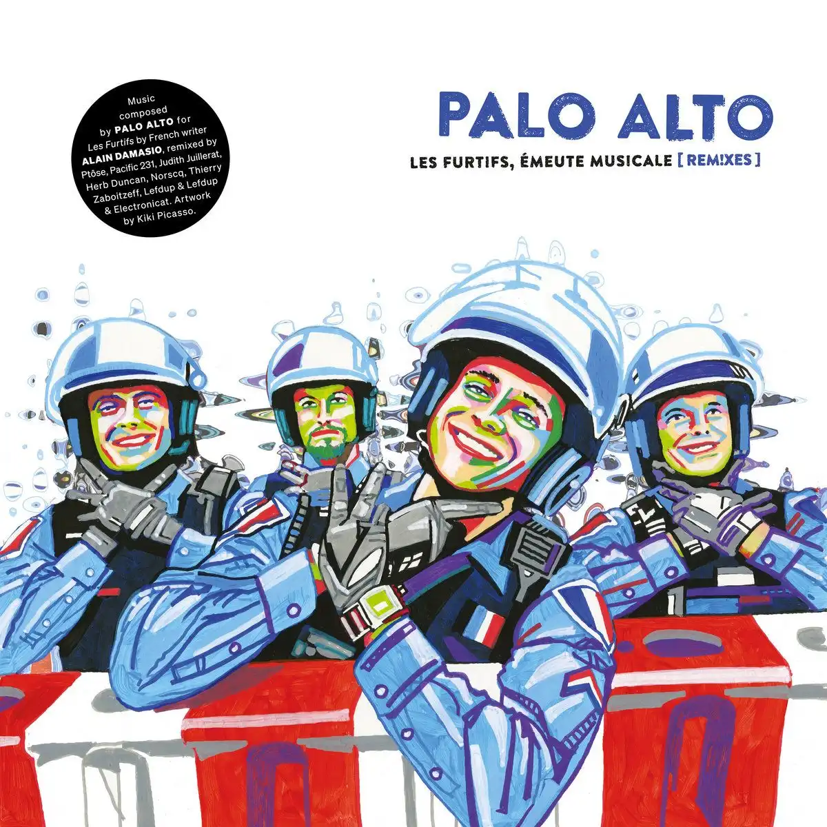 PALO ALTO (AVANT) / LES FURTIFS, EMEUTE MUSICALE [REMIXES]/INCLUDES A TEXT BY ALAIN DAMASIO, DIGIPACK