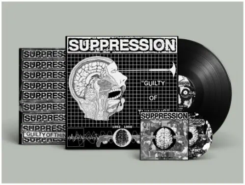 SUPPRESSION / GUILTY OF THINKING - 1992-1998 (CD+LP/SOLID BLACK VINYL)
