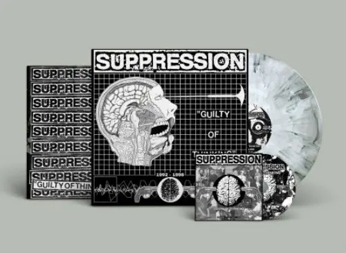 SUPPRESSION / GUILTY OF THINKING - 1992-1998 (CD+LP/DIEHARD COLOR VINYL)
