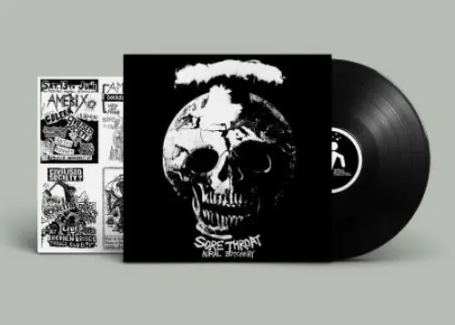 SORE THROAT / ソア・スロート / AURAL BUTCHERY (LP/SOLID BLACK VINYL)