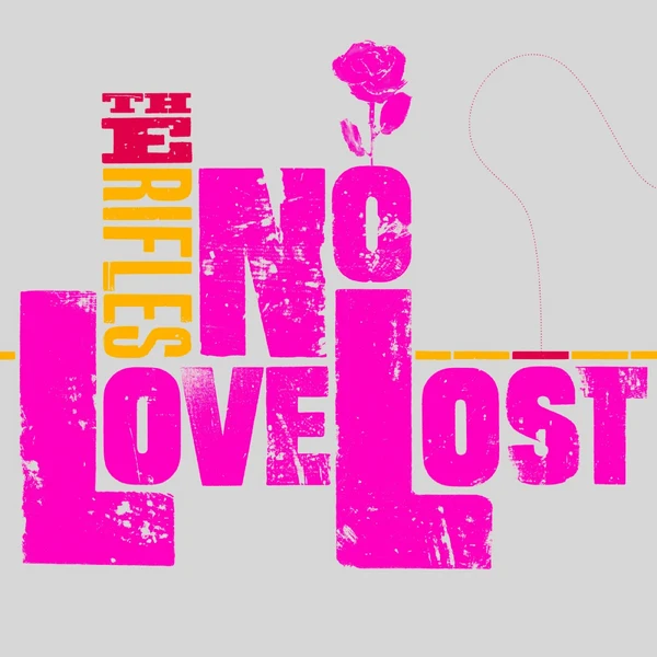 RIFLES / ライフルズ / NO LOVE LOST - 20TH ANNIVERSARY (LP, PINK VINYL, PRINTED INNER SLEEVE)